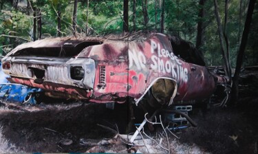Chevelle Peinture intitulée "Chevelle" par Константин Губанов, Œuvre d'art originale, Acrylique Monté sur Châssis