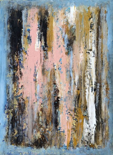 Pintura titulada "Abstraction 27-20" por Jean François Guelfi, Obra de arte original, Acrílico Montado en Bastidor de camill…