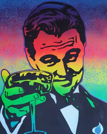 Peinture intitulée "Great Gatsby (Grand…" par Guemi (1980), Œuvre d'art originale, Acrylique Monté sur Châssis en bois