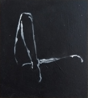 Schilderij getiteld "Sensual #1" door Guen Dirks, Origineel Kunstwerk, Acryl