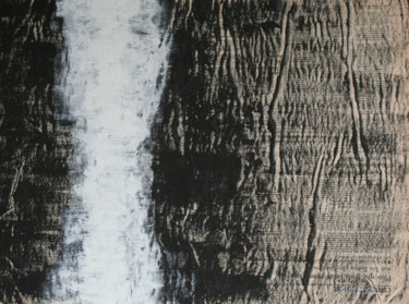 Malarstwo zatytułowany „noir et blanc ac-8.…” autorstwa Guénaël Henrion, Oryginalna praca, Akryl