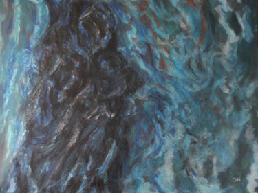 Peinture intitulée "rêve-5 2010" par Guénaël Henrion, Œuvre d'art originale, Huile