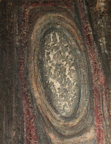 Peinture intitulée "traces bibliques 2…" par Guénaël Henrion, Œuvre d'art originale, Acrylique Monté sur Châssis en bois