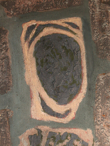 Pintura titulada "traces bibliques 3…" por Guénaël Henrion, Obra de arte original, Acrílico Montado en Bastidor de camilla d…