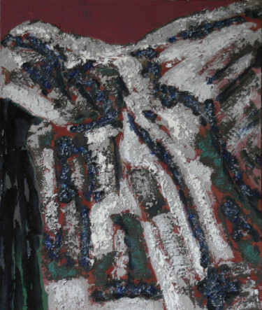 Картина под названием "armor 4" - Guénaël Henrion, Подлинное произведение искусства, Акрил Установлен на Деревянная панель