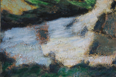 Картина под названием "argoat 3" - Guénaël Henrion, Подлинное произведение искусства, Акрил Установлен на Деревянная рама дл…
