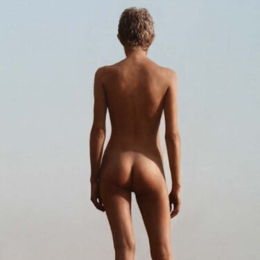 Painting titled "Берег сфер" by Guennadi Ulibin, Original Artwork, Oil