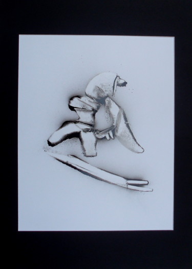 Peinture intitulée "SURFER CAPE Peintur…" par Guenzone, Œuvre d'art originale, Bombe aérosol