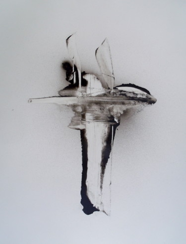 Peinture intitulée "NIRME Peinture abst…" par Guenzone, Œuvre d'art originale, Bombe aérosol