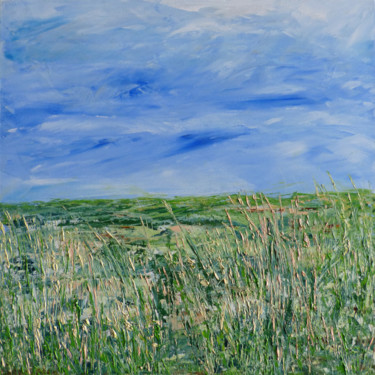 Peinture intitulée "paysage n°2.jpg" par Denis Guffroy, Œuvre d'art originale, Huile