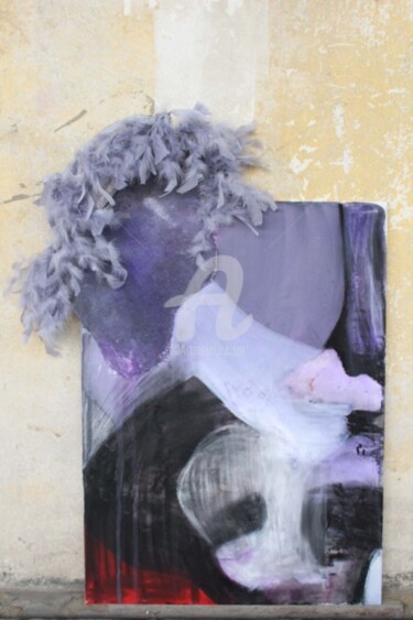 Картина под названием "Dream that never ha…" - Gugi Goo, Подлинное произведение искусства, Акрил Установлен на Деревянная ра…