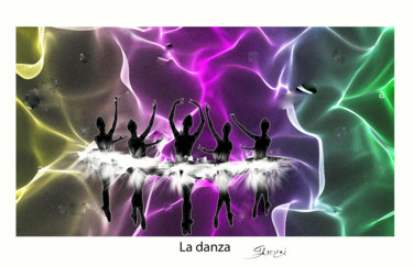 Digital Arts titled "La Danza" by Guglielmo Arcieri, Original Artwork