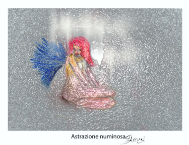 Painting titled "Astrazione numinosa" by Guglielmo Arcieri, Original Artwork