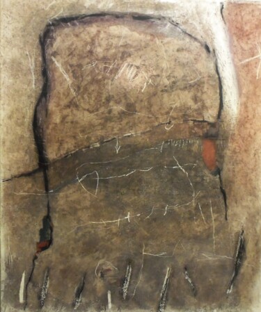 Painting titled "SENZA TITOLO" by Guglielmo Darbo, Original Artwork, Oil