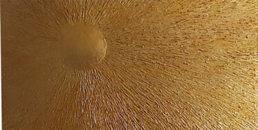 제목이 "Sole grande"인 조형물 Guglielmo Ferraiola로, 원작, 나무