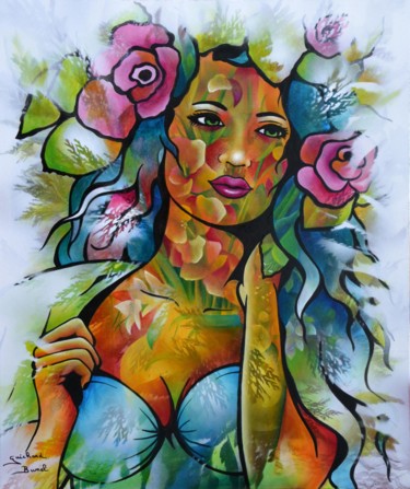 chaleur d'été 46x55 cm ©2017 par Jeannette Guichard-Bunel
