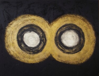 Painting titled "Infinity" by Www.Guidapereira.Com, Original Artwork, Acrylic Mounted on Wood Stretcher frame