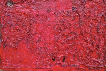 Malarstwo zatytułowany „Combustione N.4 RED” autorstwa Guido Guzzo, Oryginalna praca, Emalia
