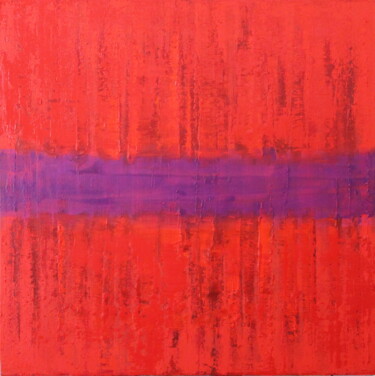 Malerei mit dem Titel "No.  1351_Untitled" von Guido Lötscher, Original-Kunstwerk, Öl