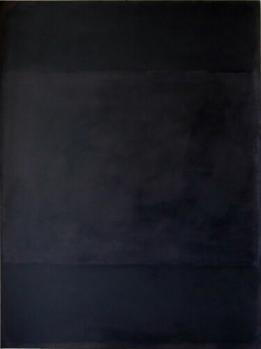 Painting titled "No. 1032_Dark roman…" by Guido Lötscher, Original Artwork, Oil Mounted on Wood Stretcher frame