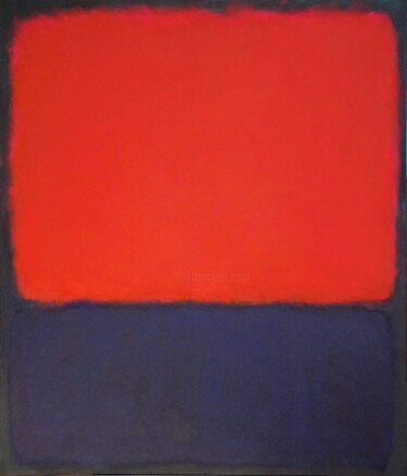 Malerei mit dem Titel "No. 1101_Red cloud" von Guido Lötscher, Original-Kunstwerk, Öl