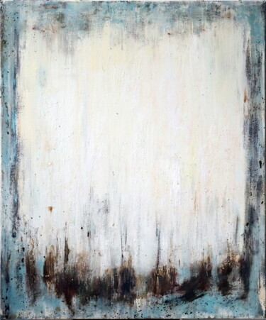 Painting titled "No. 1312_Untitled" by Guido Lötscher, Original Artwork, Acrylic Mounted on Wood Stretcher frame