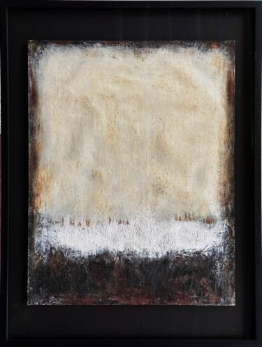Painting titled "No. 2012_Untitled" by Guido Lötscher, Original Artwork, Acrylic Mounted on Other rigid panel