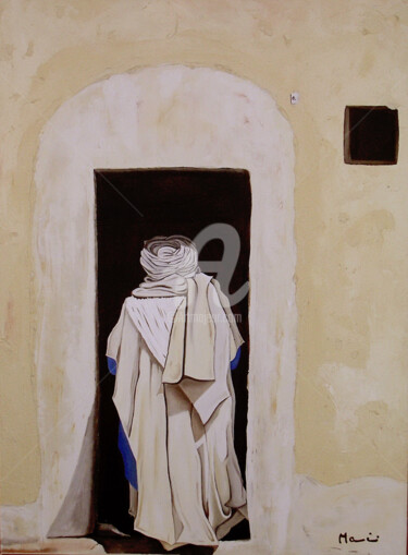Pittura intitolato "Controluce" da Guido Mannini, Opera d'arte originale, Olio