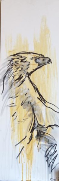 Pittura intitolato "Eagle" da Guido Mori, Opera d'arte originale