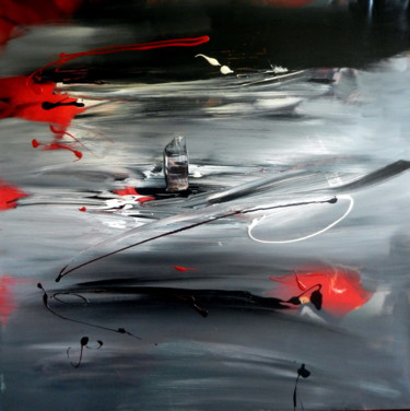 Painting titled "Sabre" by Guillaume Vincent, Original Artwork, Acrylic