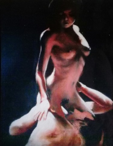 Peinture intitulée "3" par Guillaume Vincent, Œuvre d'art originale, Huile