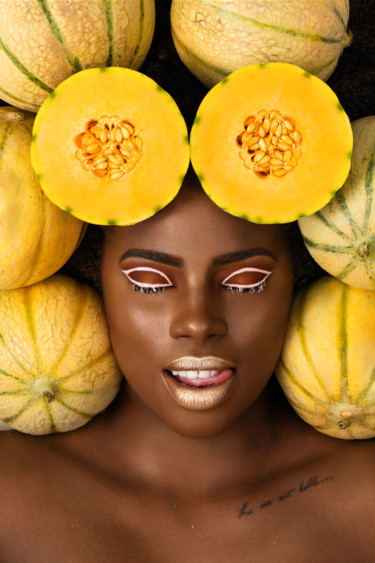 Melonade Photographie intitulée "Melonade" par Eve Guillaubey, Œuvre d'art originale, Photographie numérique