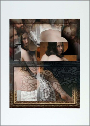 Arts numériques intitulée "7-Les Regards" par Guillaume-André Morinet, Œuvre d'art originale, Impression numérique