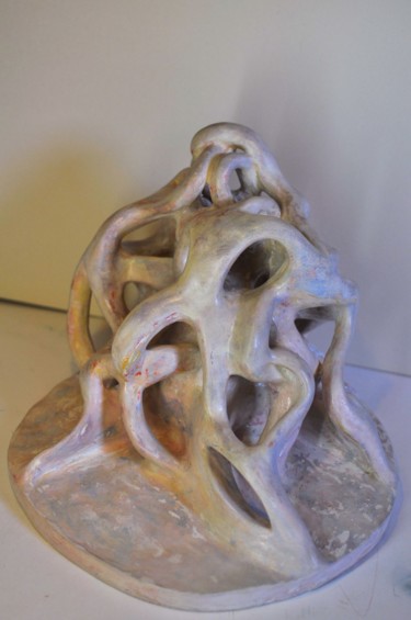 Sculpture intitulée "Corps entremêlés" par Guillaume Canva (.cG.), Œuvre d'art originale, Terre cuite