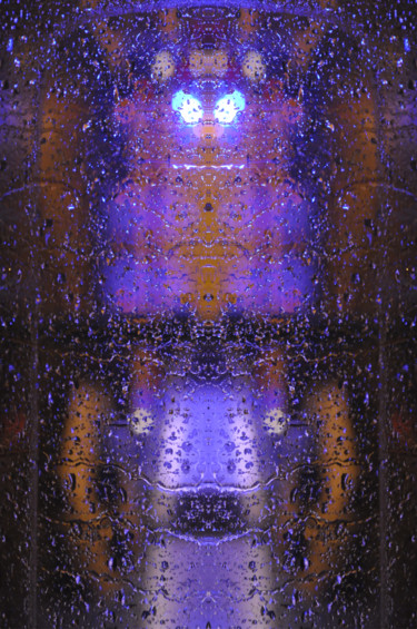 Digital Arts με τίτλο "Abstract UV" από Guillaume Canva (.cG.), Αυθεντικά έργα τέχνης, Φωτογραφία Μοντάζ