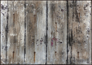 Картина под названием "ABRI" - Guillaume Fröliger, Подлинное произведение искусства, Акрил Установлен на Деревянная рама для…