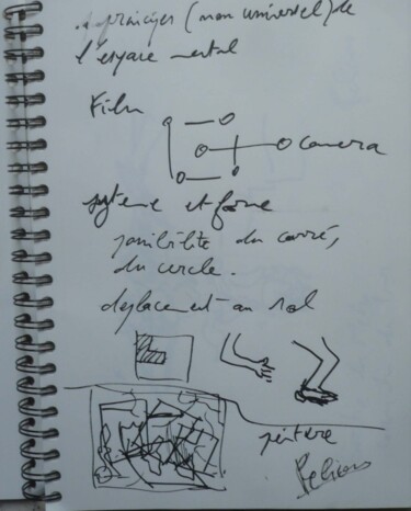 Desenho intitulada "localisation-juille…" por Guillaume Pelican, Obras de arte originais