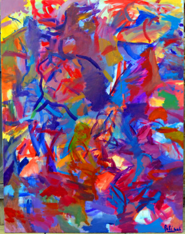 Peinture intitulée "dsc-0071-1-modifie-…" par Guillaume Pelican, Œuvre d'art originale, Huile