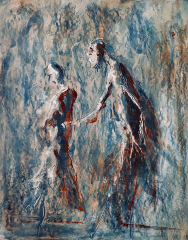 Peinture intitulée "mldmjdzf" par Guillaume Vincent, Œuvre d'art originale, Huile