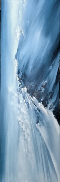 Peinture intitulée "Summit" par Guillaume Vincent, Œuvre d'art originale, Huile Monté sur Châssis en bois