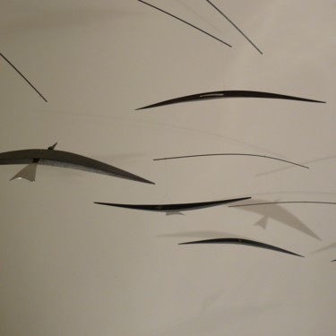 Sculpture titled "Le Vol d'Oiseaux" by Guillemette Legros, Original Artwork