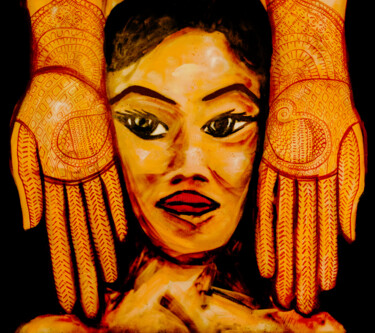 「Henna-klein」というタイトルの写真撮影 Guillermo El Osoによって, オリジナルのアートワーク, デジタル