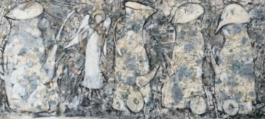 Картина под названием ""Pastoral"" - Геннадий Гирик, Подлинное произведение искусства, Масло
