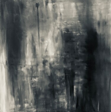 Pintura titulada "Ombres de pluie" por Guizard, Obra de arte original, Acrílico