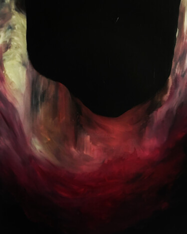 Картина под названием "Paysage de Venom" - Guizard, Подлинное произведение искусства, Масло