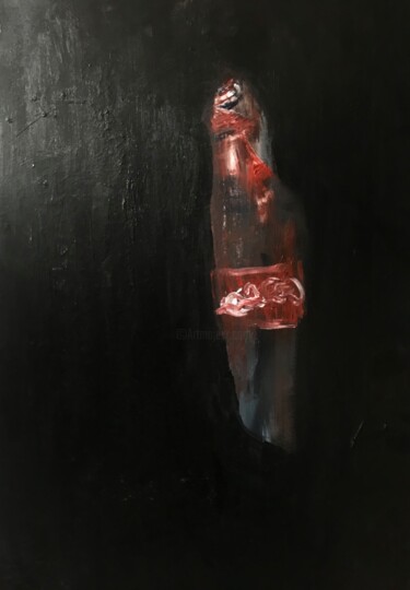 Malerei mit dem Titel "Coca-Cola de Guizard" von Guizard, Original-Kunstwerk, Acryl
