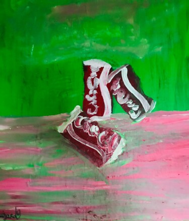 Painting titled "Coca-Cola n.2" by Guizard, Original Artwork, Acrylic