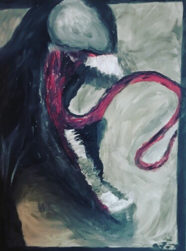 Картина под названием "Venom" - Guizard, Подлинное произведение искусства, Акрил