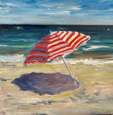 Painting titled "Umbrella" by Гуля Абдуганиева, Original Artwork, Acrylic