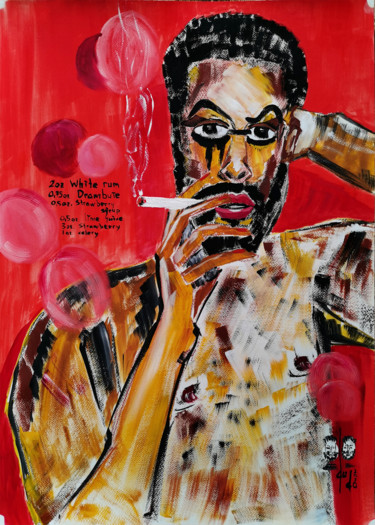 Painting titled "New Fashioned" by Gugo, Original Artwork, Tempera